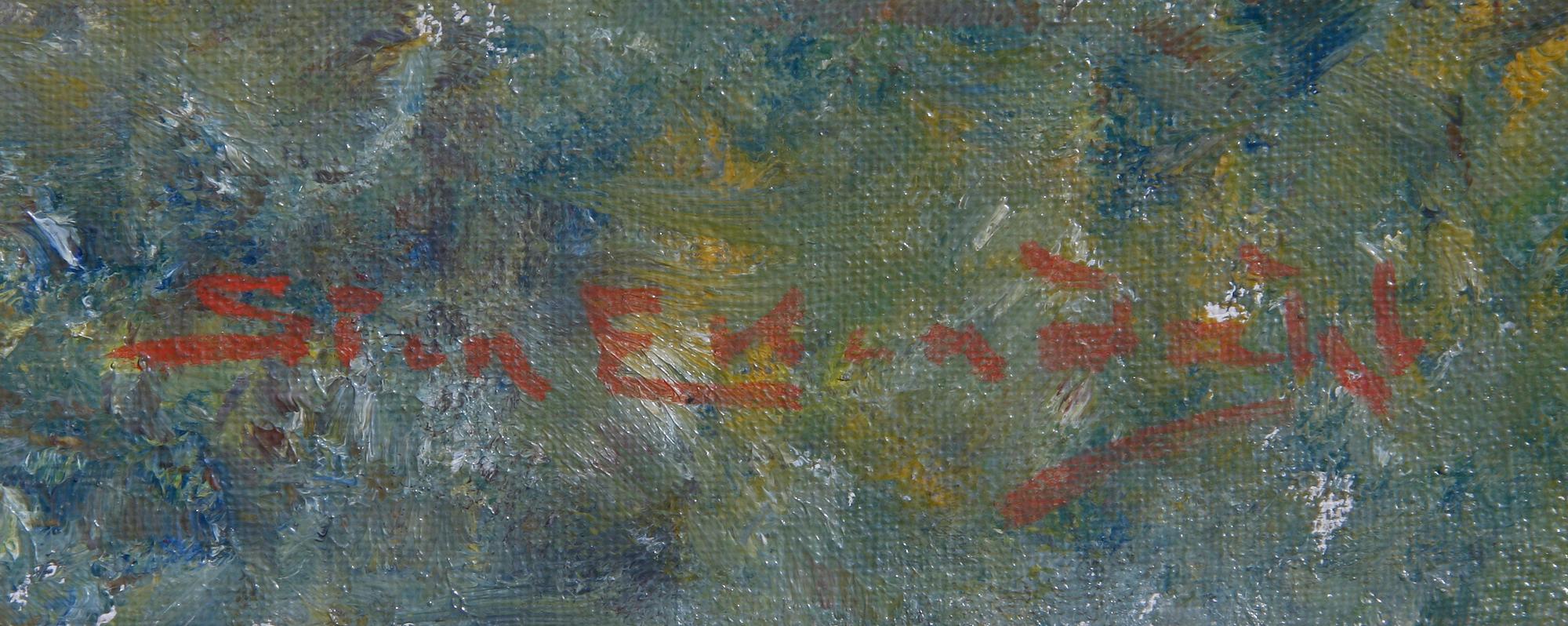 STEN EKENDAHL, olja på duk, sign.