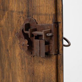 A Baroque wall cabinet, 18th Century.