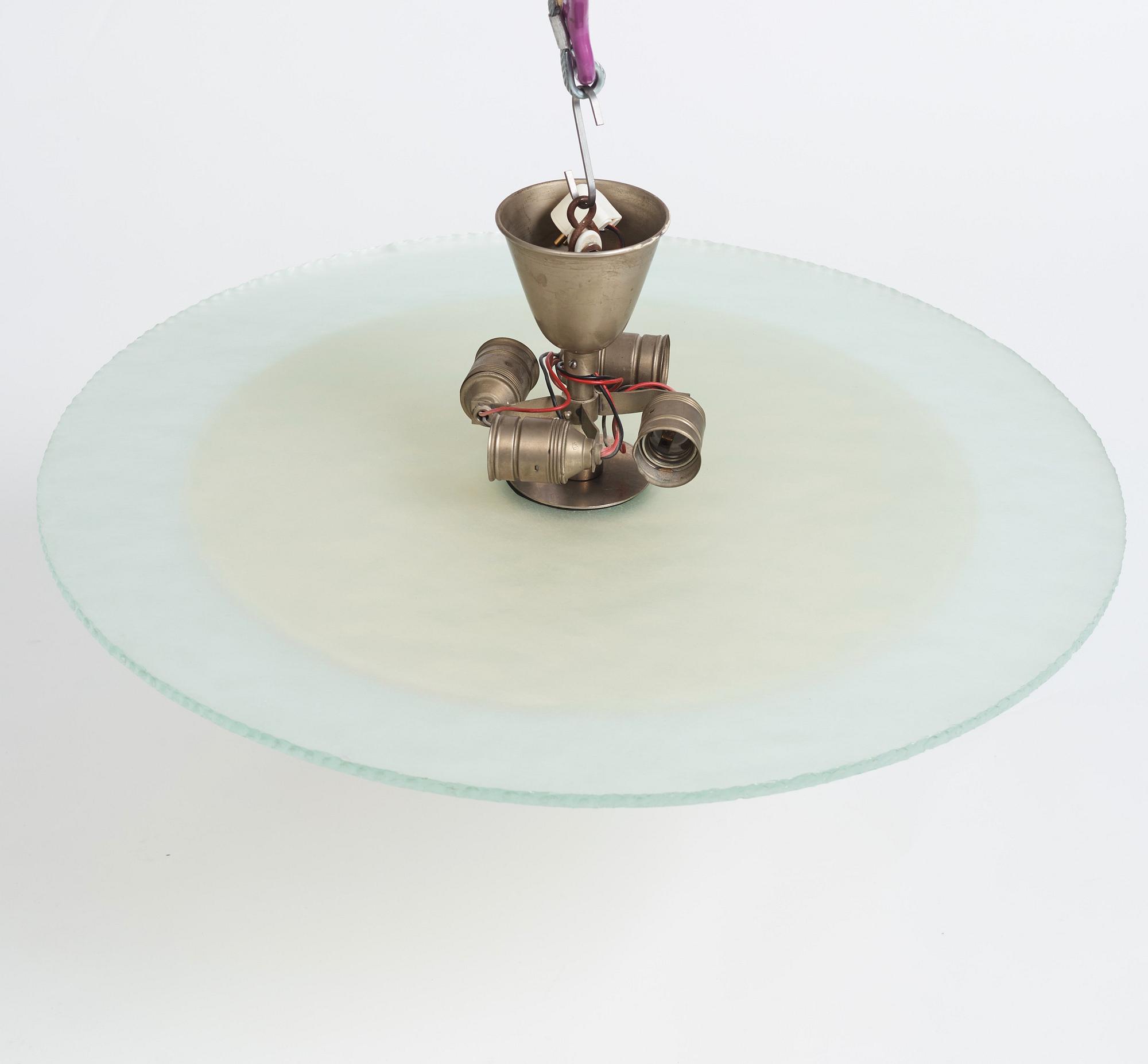 Erik Tidstrand, a ceiling lamp, model "29509", Nordiska Kompaniet 1930s.