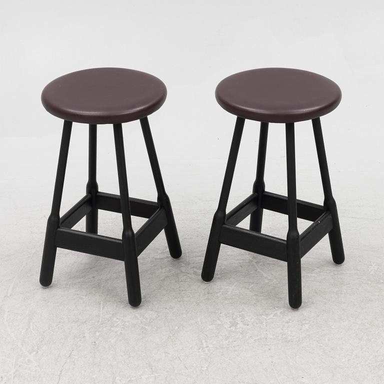 Chris Martin, a pair of 'Albert Bar Stools', Massproductions.