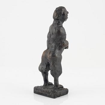 Bror Marklund, Sculpture, bronze, signed BM, height 22.5 cm.