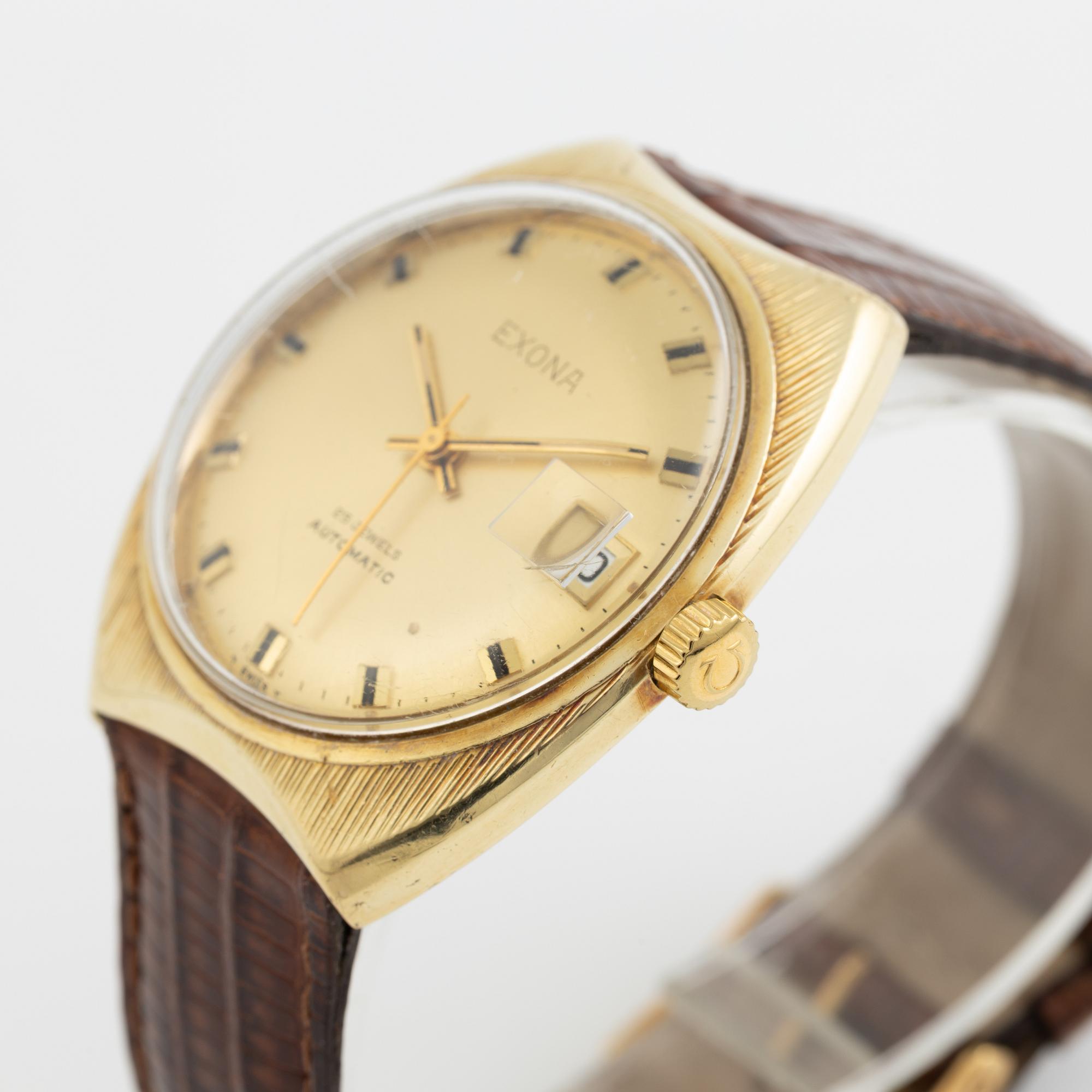 Exona, wristwatch, 36 mm.