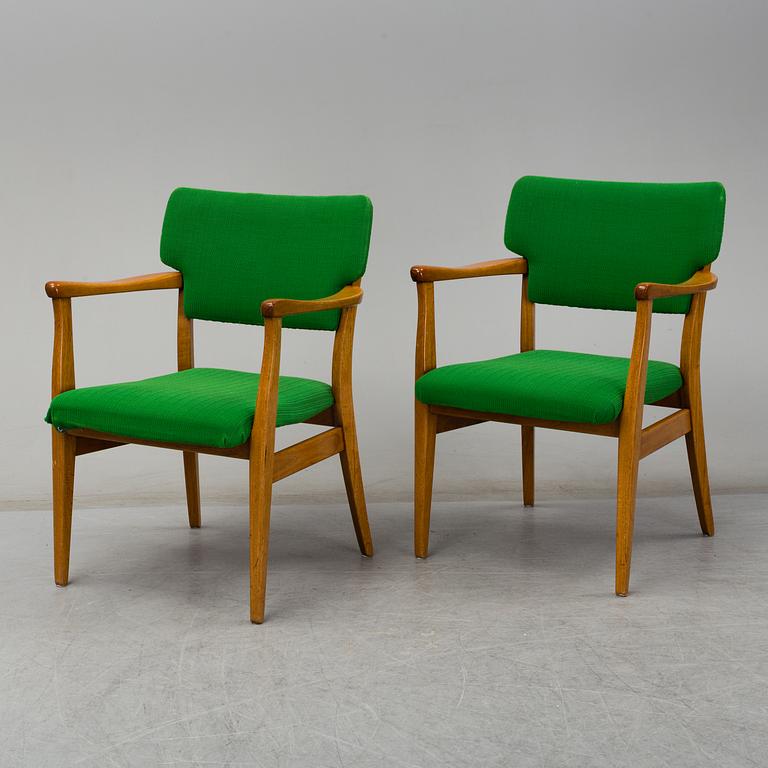 a set of 8 chairs from the mid 20-th century.