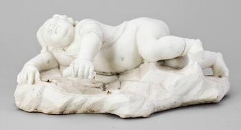 SKULPTUR, marmor, 1900-tal.