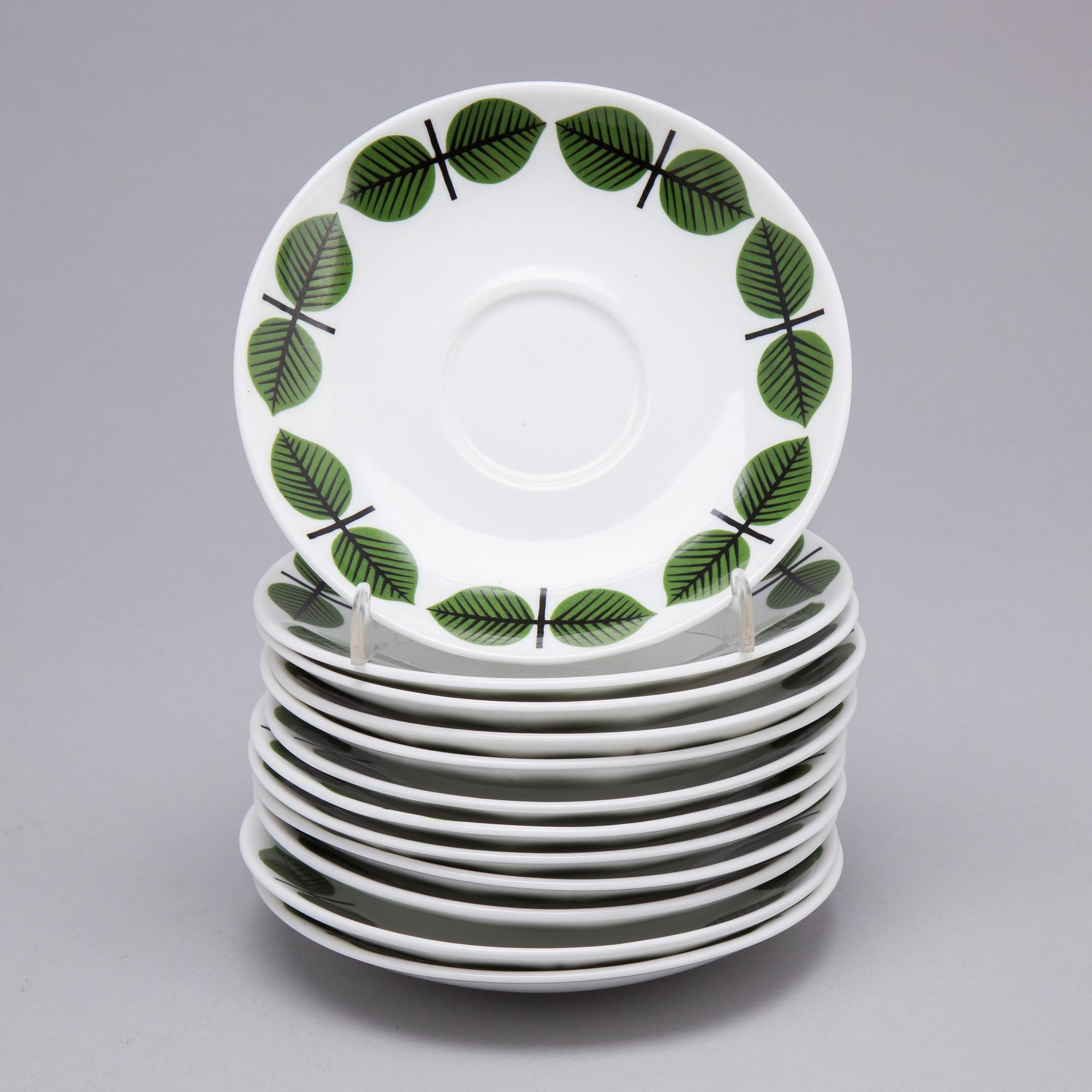 A set of 30 pieces of 'Berså' tableware by Stil Lindberg, Gustavsberg.