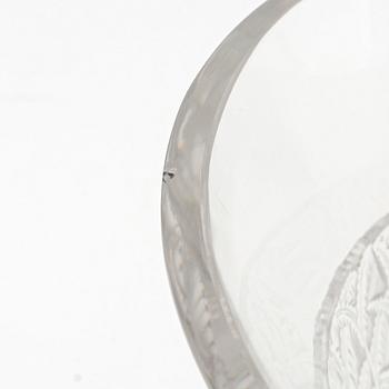 René Lalique,  vas "Ibis" signerad Frankrike 1900-talets andra hälft gjutet glas.