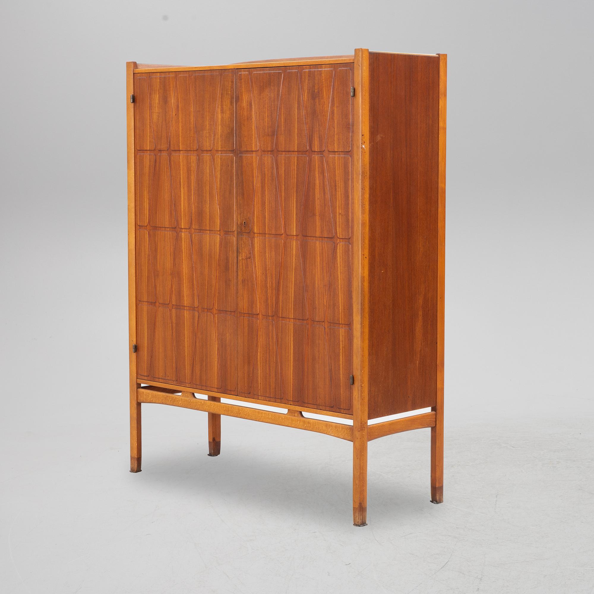 Yngve Ekström, cabinet, "Bangkok", AB Westbergs Möbler, Tranås, 1950s/60s.