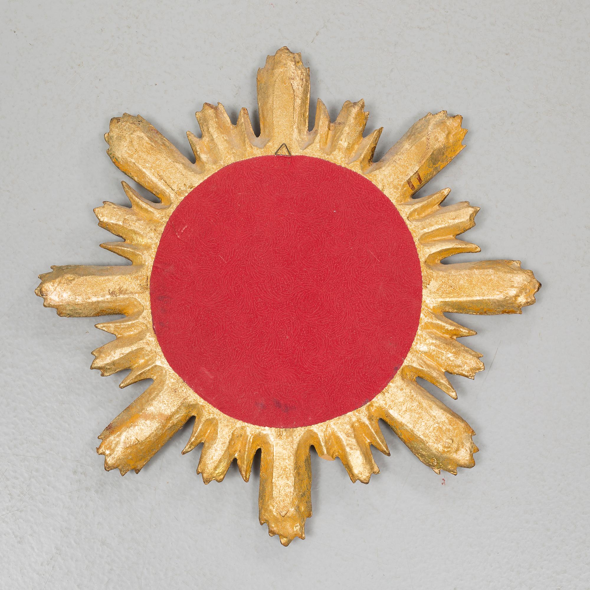 A sun mirror, second half of the 20th century.