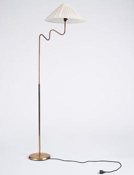 Harald Notini, a floor lamp, model '15413', Arvid Böhlmarks Lampfabrik, Sweden, 1940-50s.