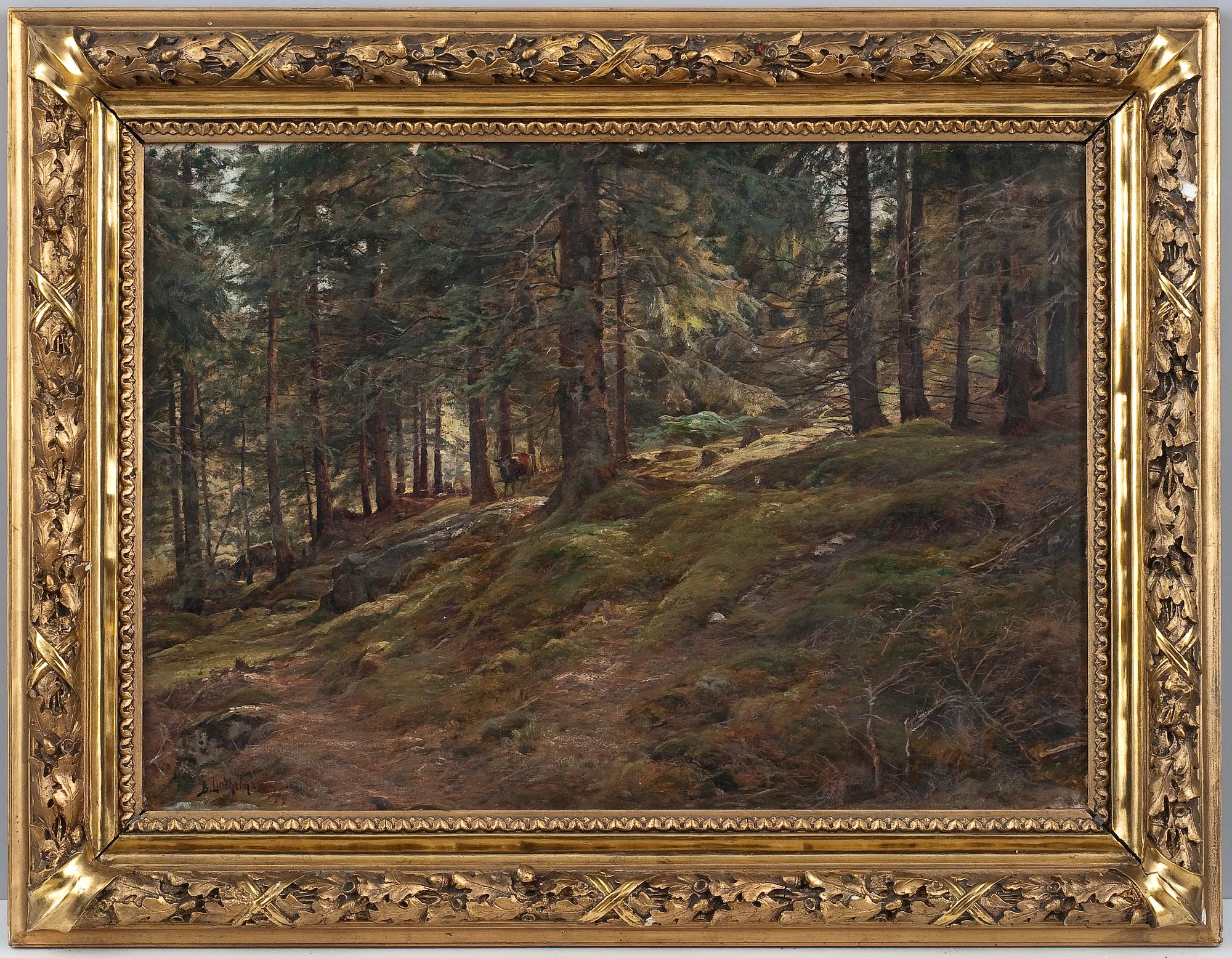 Berndt Lindholm, LJUS I SKOGEN.