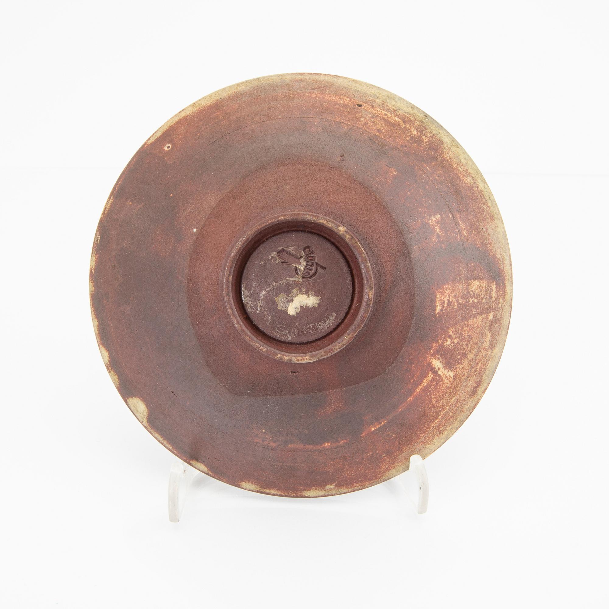 Wilhelm Kåge, a "Farsta" stoneware bowl Gustavsbergs studio.