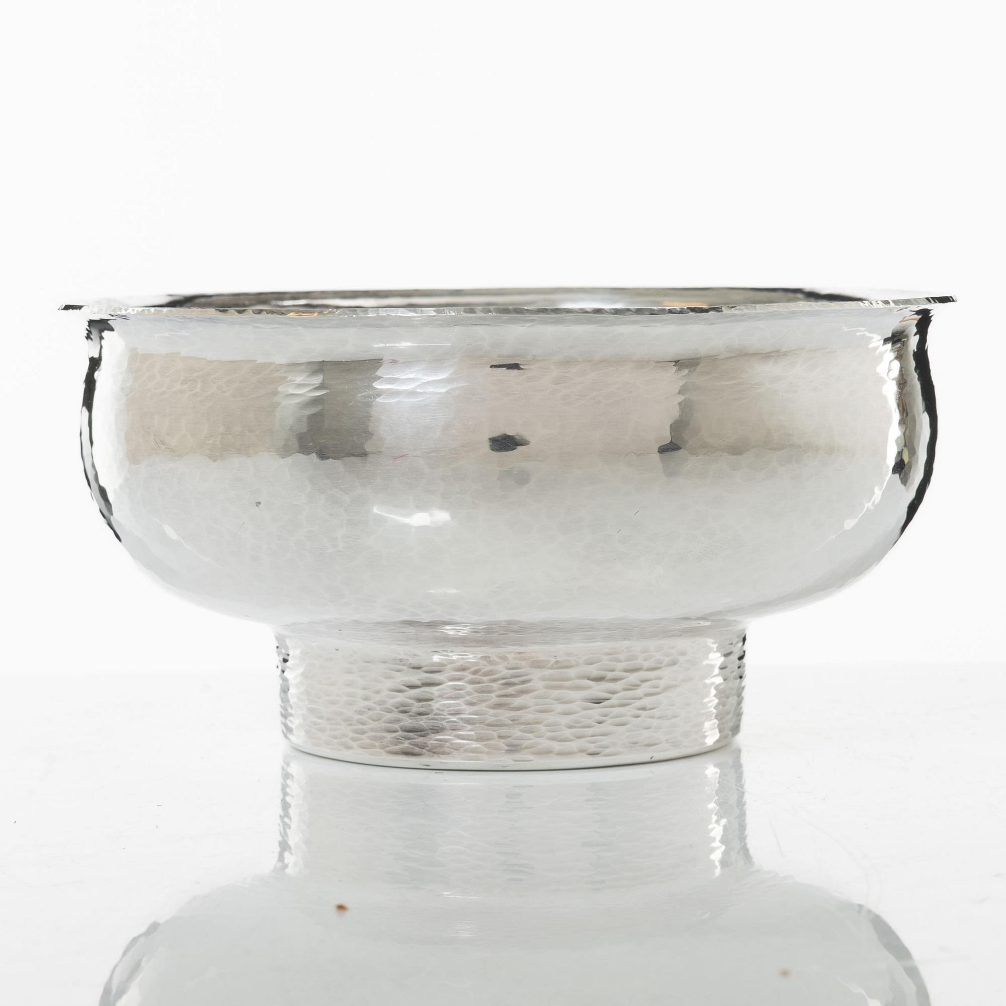 Atelier Borgila, skål, sterlingsilver, Stockholm 1978.