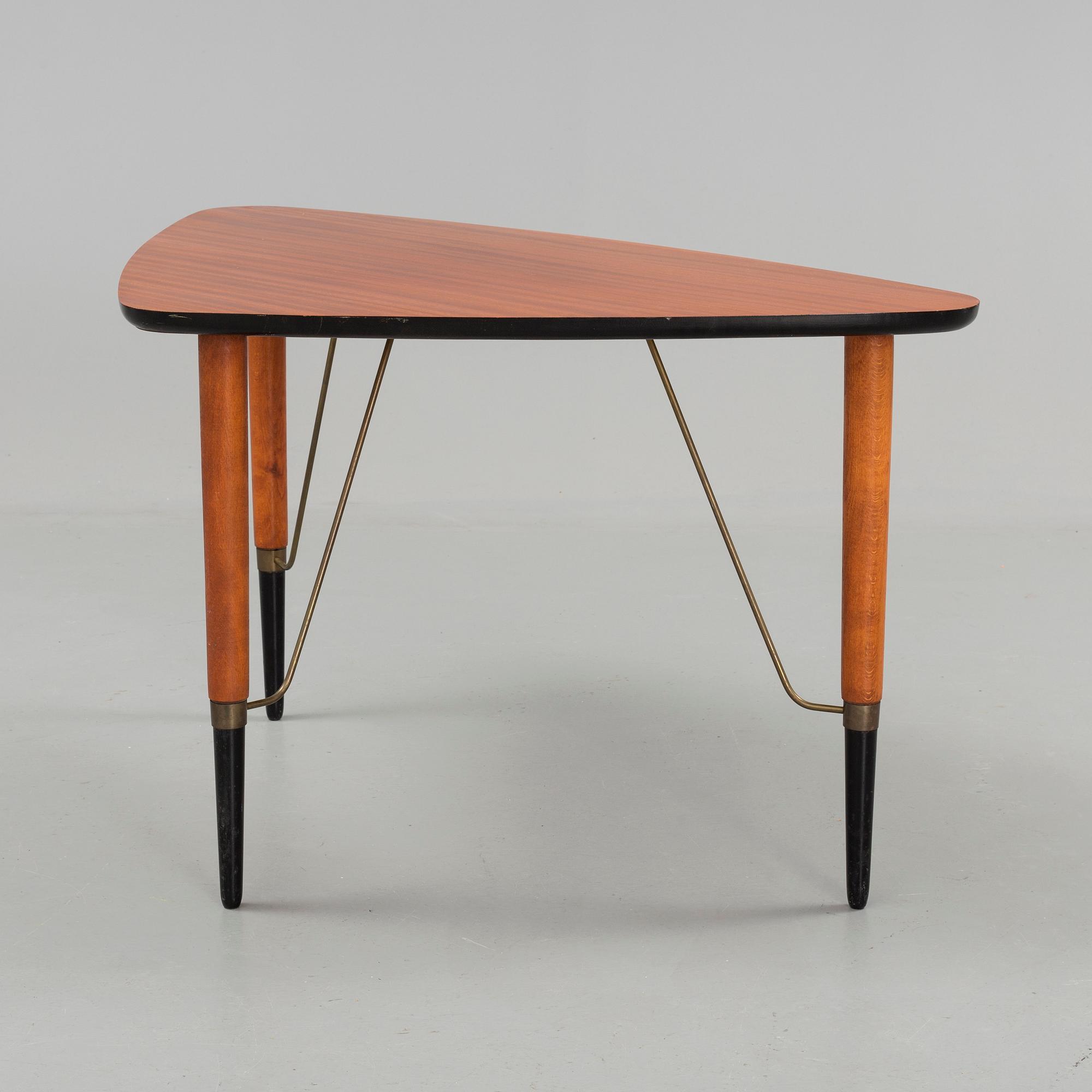 A SOFA TABLE, 1950s/60s.