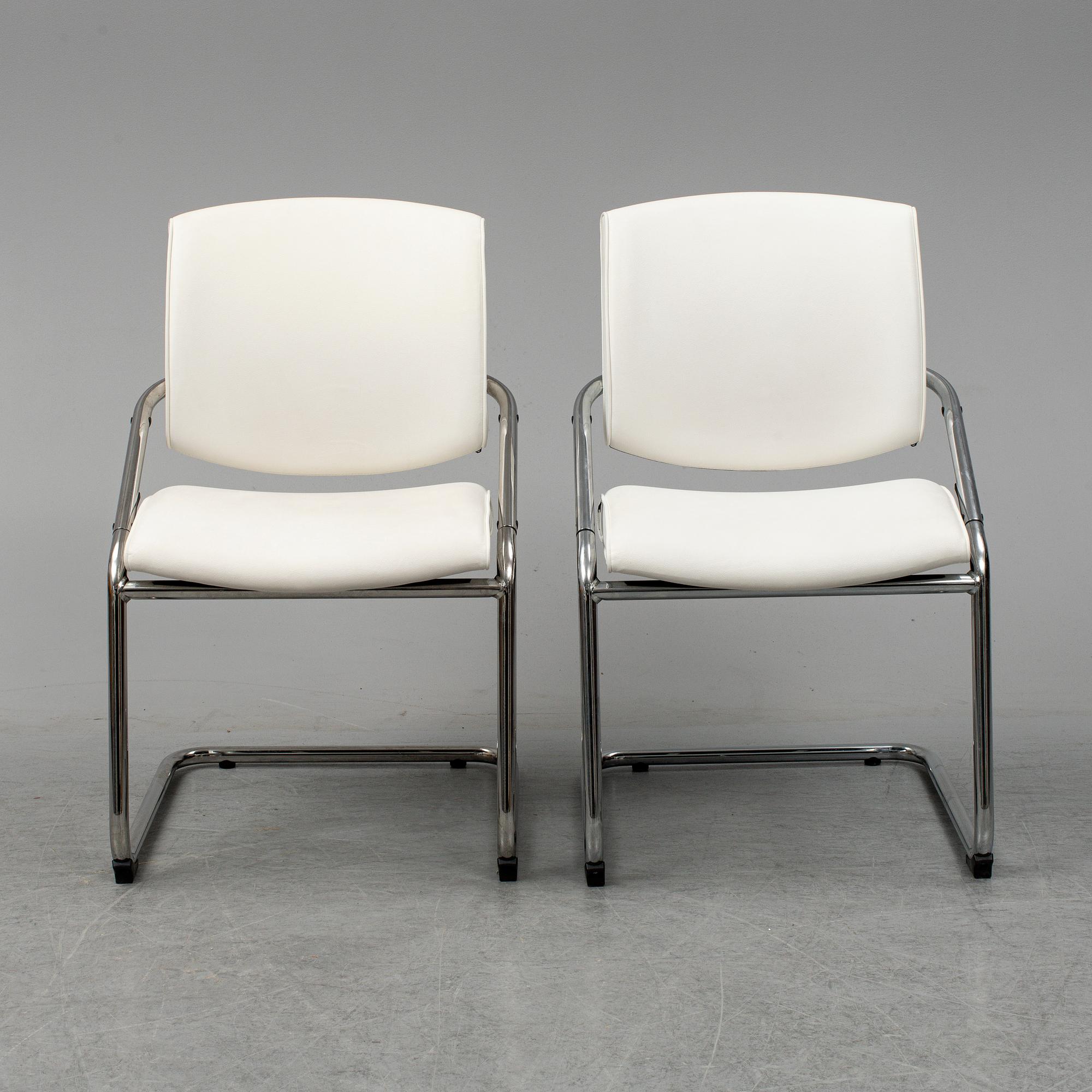 Six chairs by Now by Hulsta.