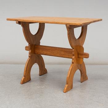 a pine table from the early 1800's.