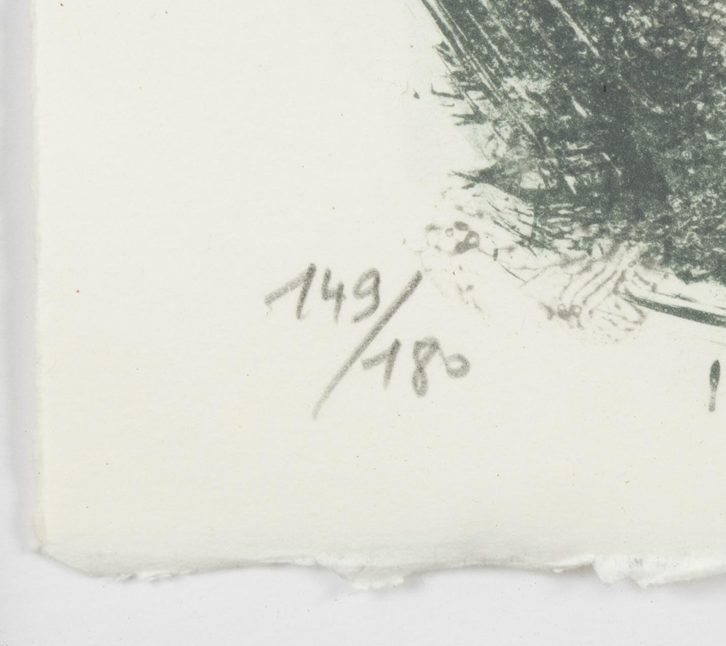 Theo Tobiasse, lithograph in colours, signed 149/180.