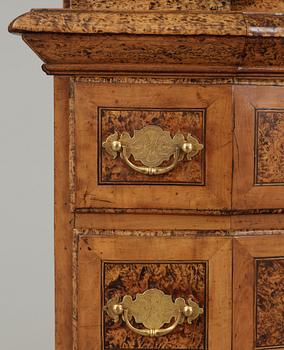 A Swedish late Baroque 18th century cupboard.
