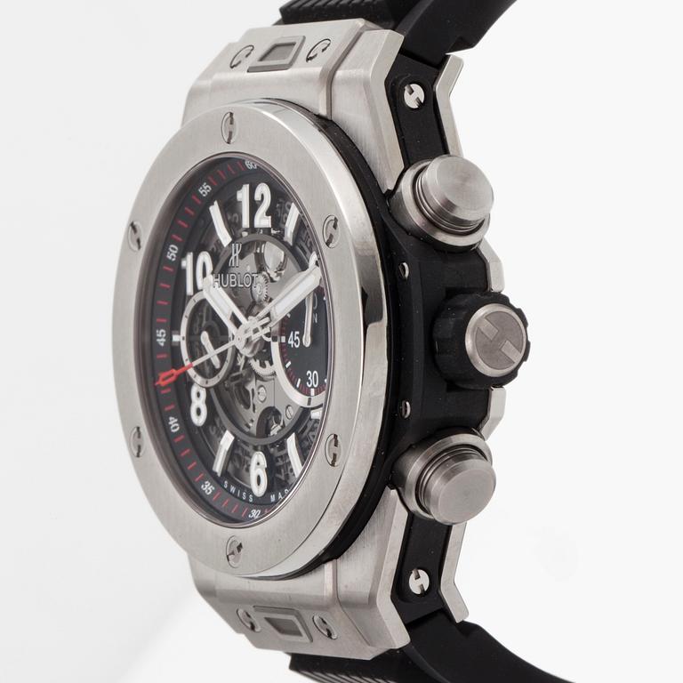 HUBLOT, Big Bang, Unico Titanium, flyback chronograph, wristwatch, 45 mm,