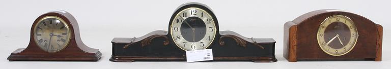 BORDSUR, tre st, 1940-tal, bl a Junghans.