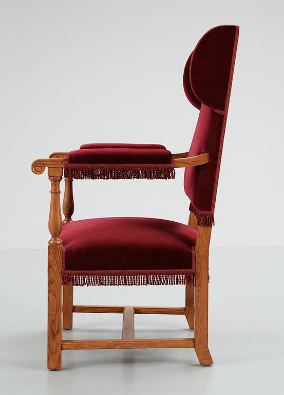 KARMSTOL, barockstil. 1900-tal.