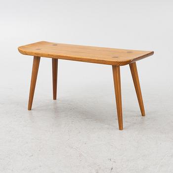 Carl Malmsten, bench, "Visingsö", Swedish Pine, second half of the 20th century.