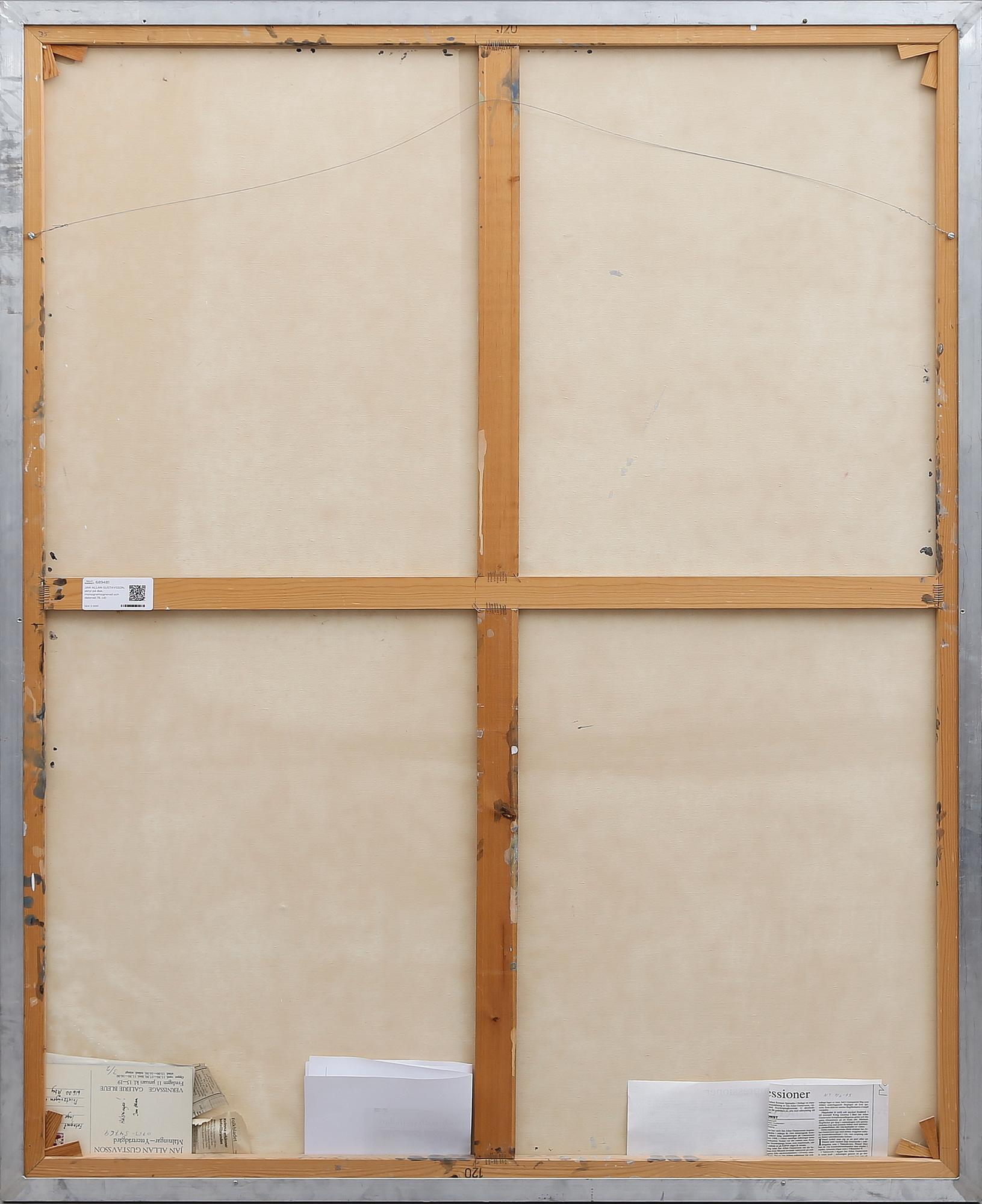 JAN ALLAN GUSTAVSSON, akryl på duk, monogramsignerad och daterad 78.