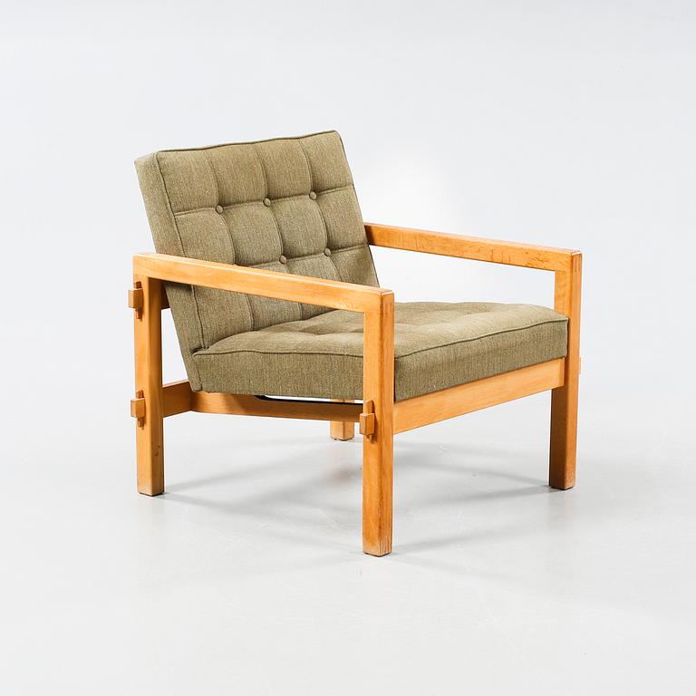 An armchair named "Stugo", designed by Reino Ruokolainen for Futura Möbler AB in Tibro.