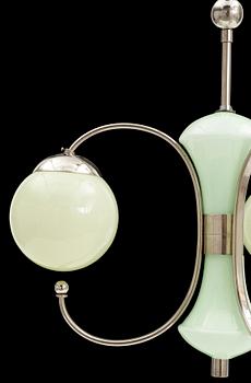 TAKLAMPA, art deco, 1930-tal. H 75.