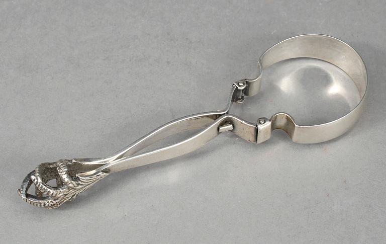 KAKTÅNG, silver, Anders Nilsson, Lund, 1926. Vikt 37 gram.