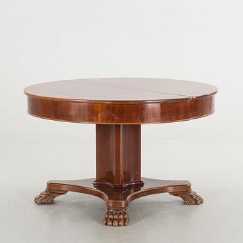 AN EMPIRE STYLE TABLE FROM AROUND 1900.