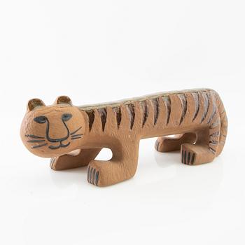 Lisa Larson, figurine, "Tiger", from the series "Africa", Gustavsberg, in production 1965-75.