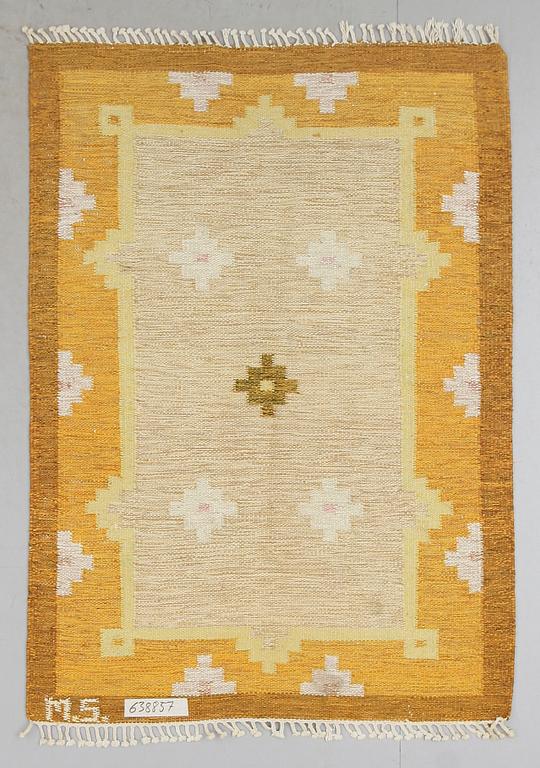 MATTA, rölakan, signerad MS (Maj Svanström). Ca 195 x 137 cm.