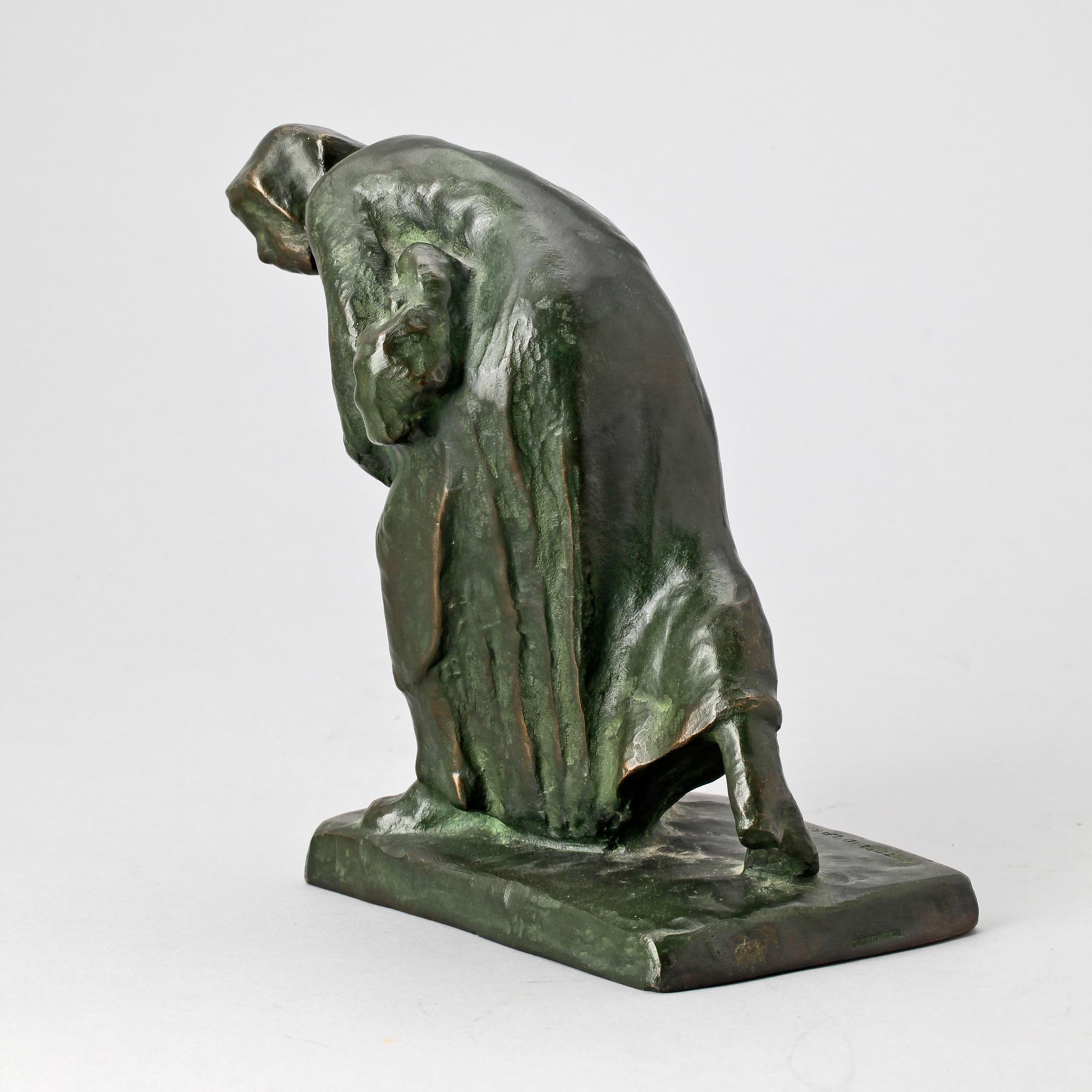 GOTTFRID LARSSON, skulptur, Otto Meyers Eftr. Fud. Sign.