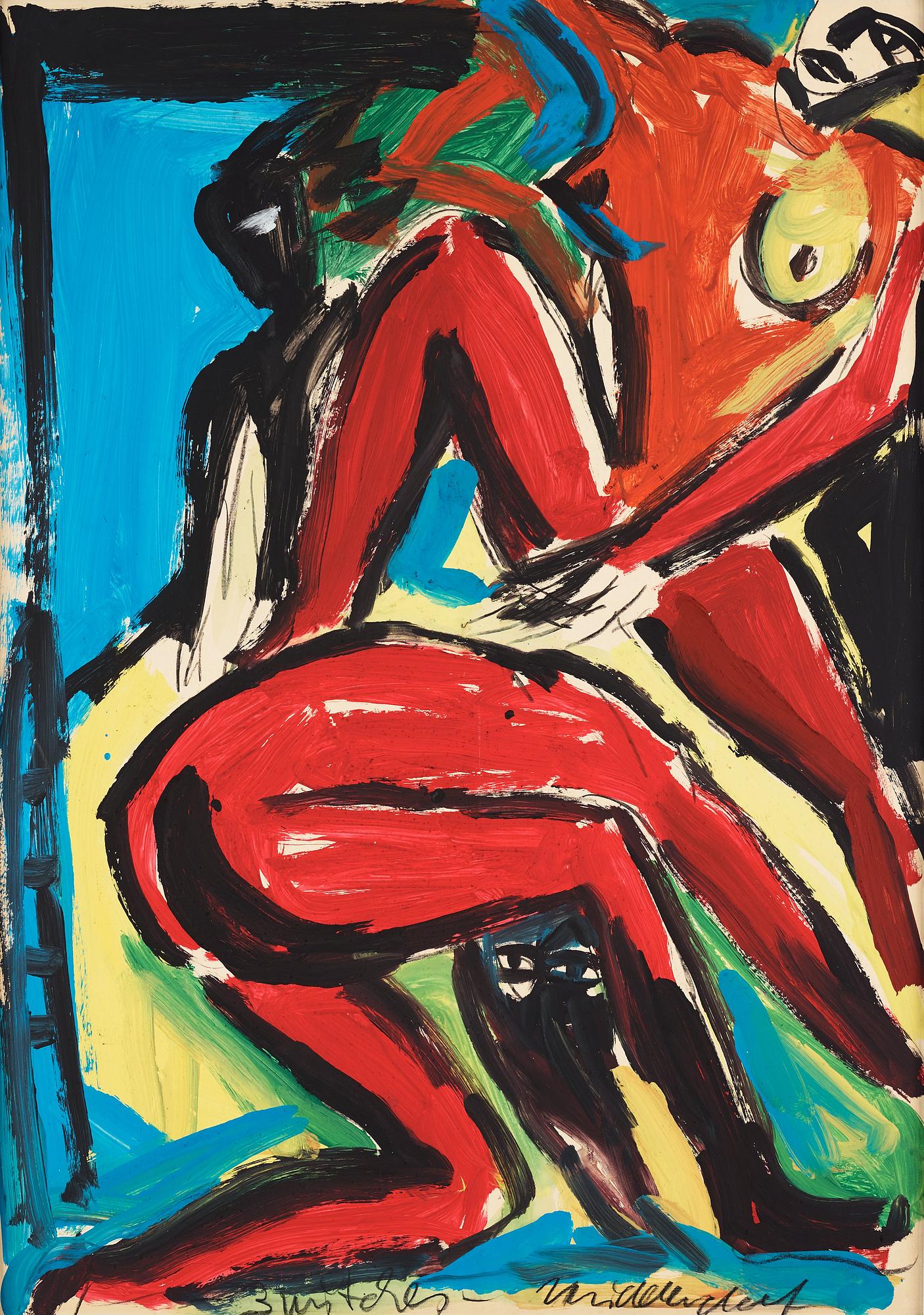 Helmut Middendorf, "3 witches".
