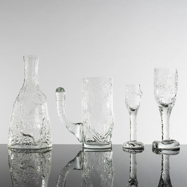 GLASSERVIS, 11 delar, Eugen Montelin, Reijmyre, 1900-talets andra hälft.