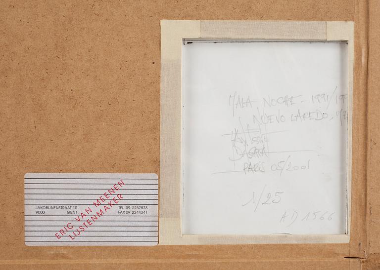 ANTOINE D'AGATA, silvergelatinfotografi,   upplaga 1/25. Sign och dat Paris 05/2001 a tergo.