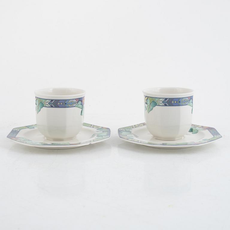 An 41-piece 'Pasadena' porcelain service, Villeroy & Boch, Germany.