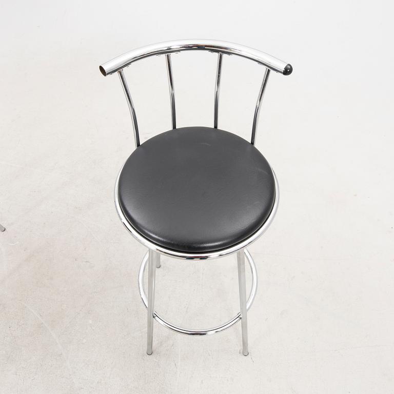 Barstolar 4 + 1 st Johansson design sent 1900-tal.