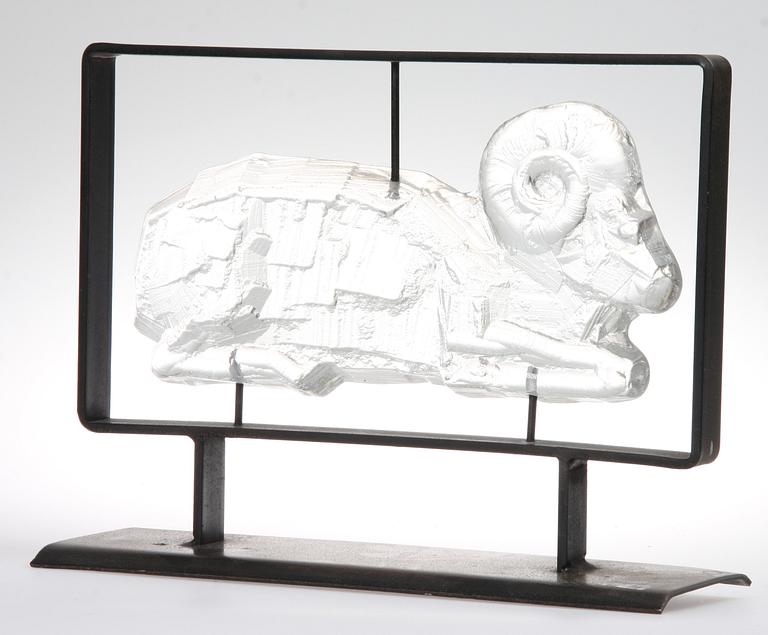 VAS samt RELIEF, glas, Bertil Vallien samt Erik Höglund, Kosta Boda.