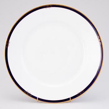 DINNERWARE SET, 36 pcs, porcelain, AB-model, Arabia, Finland 1928-32.