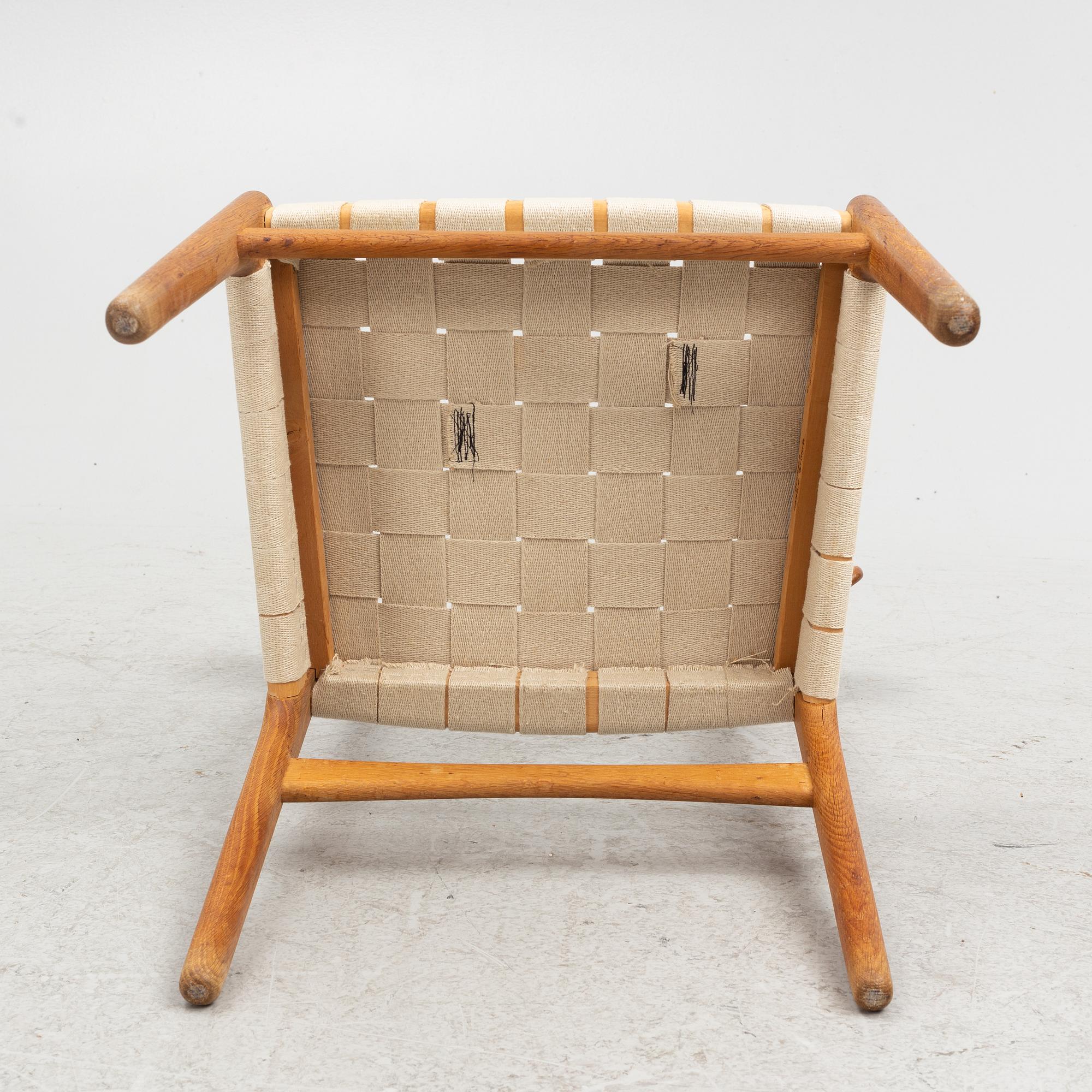 Hans J. Wegner, stolar, 5 st, "CH-23", Carl Hansen & Son, Odense, Danmark, 1950/60-tal.