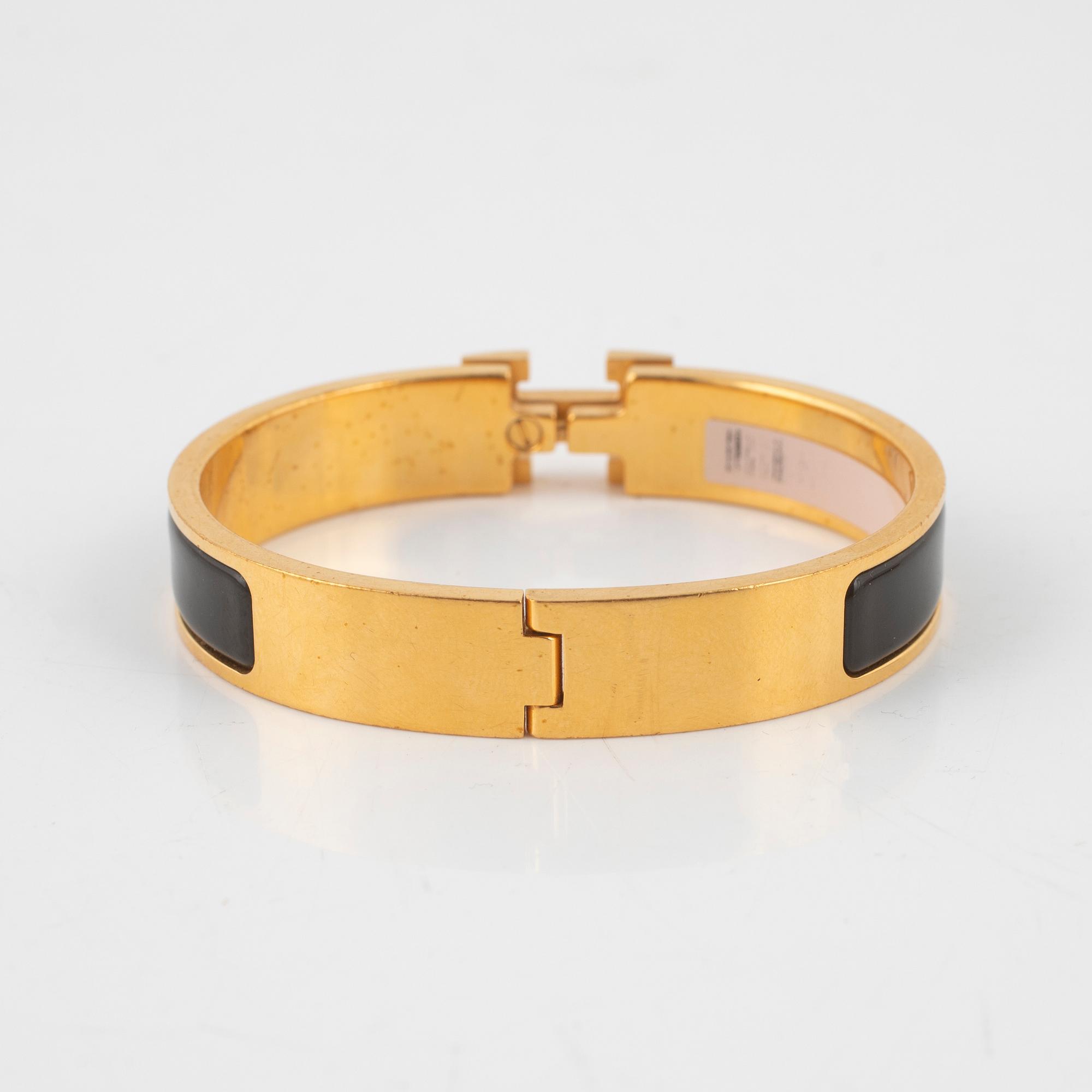 Hermès, a 'Clic H' bracelet, GM.