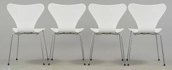 STOLAR, 4st, "Sjuan", Arne Jacobsen, Fritz Hansen.