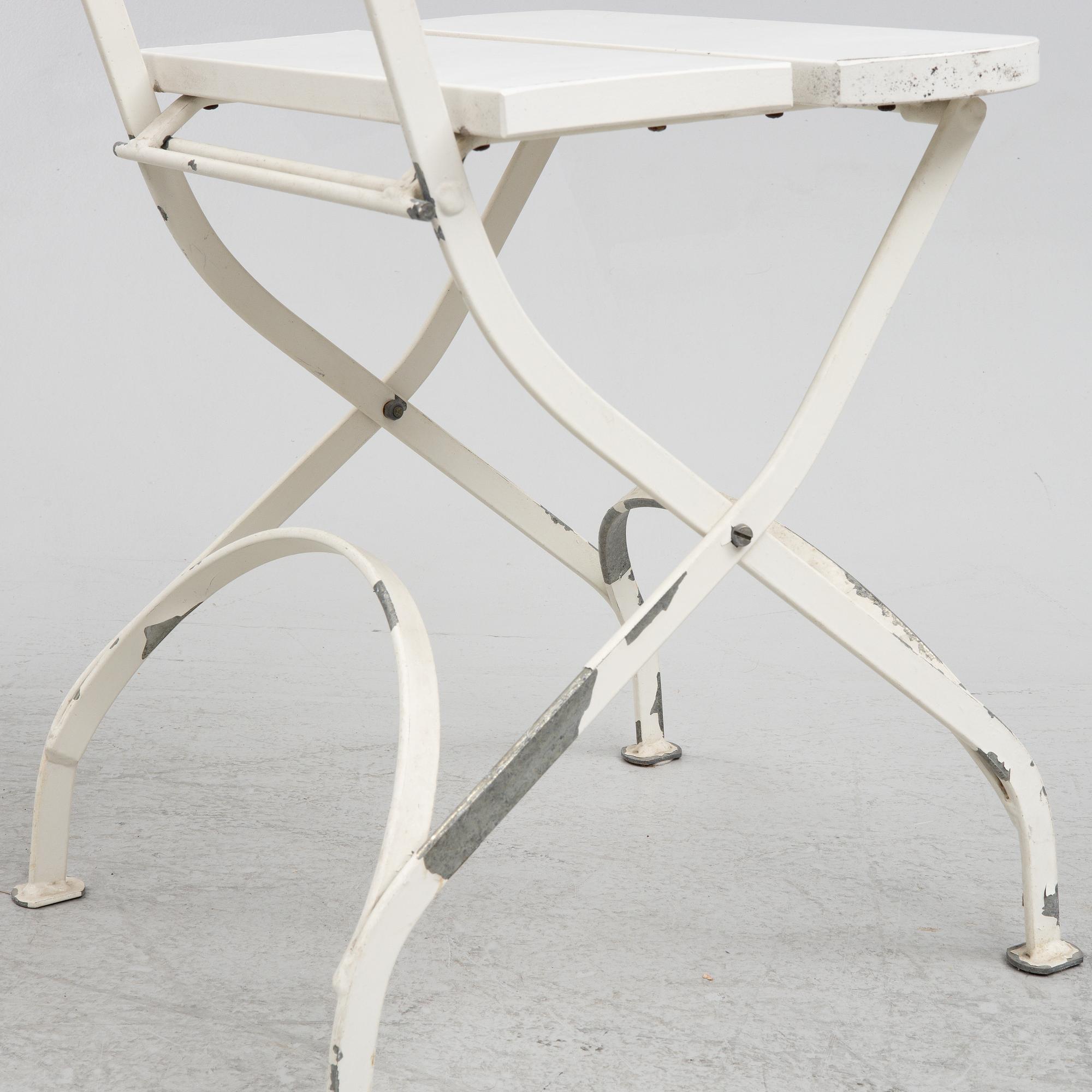 Garden table, Grythyttan, and chairs, 4 pcs, Byarum.