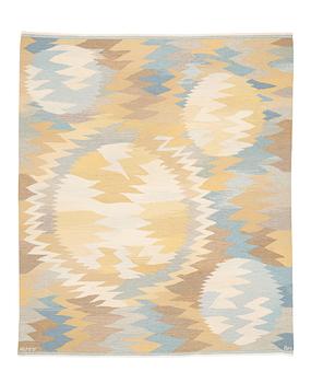 320. Barbro Nilsson, a carpet, "Solfläckar", flat weave, ca 230  x 198 cm,  signed AB MMF BN.