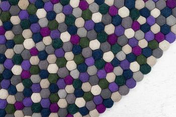 Rug, "Pinocchio", Hay, diameter 143 cm.