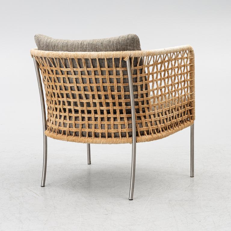 Piero Lissoni, a 'Café Armchair' lounge chair, Living Divani, 21st century.