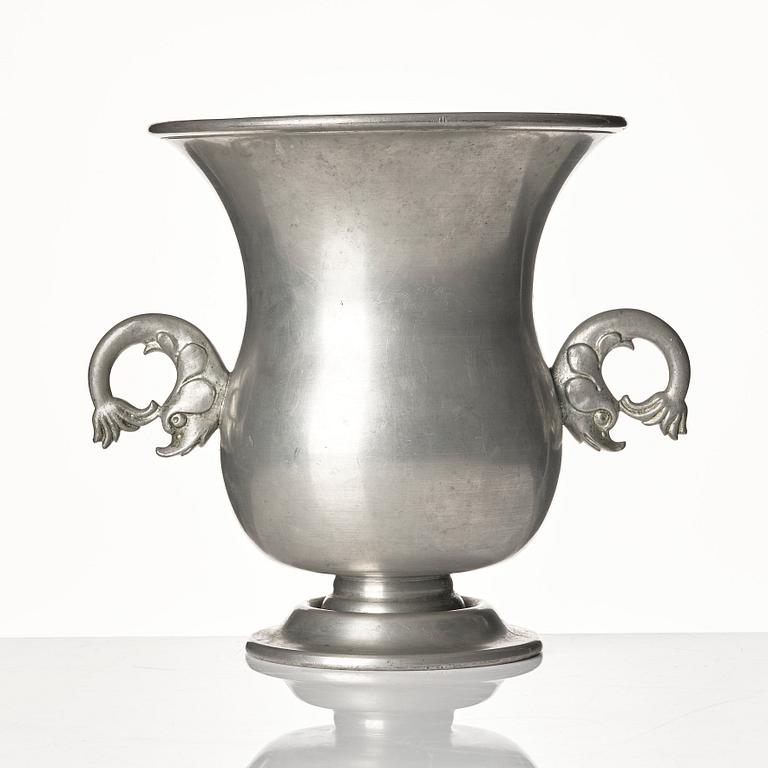 Estrid Ericson, a pewter vase, Svenskt Tenn, Stockholm 1927.