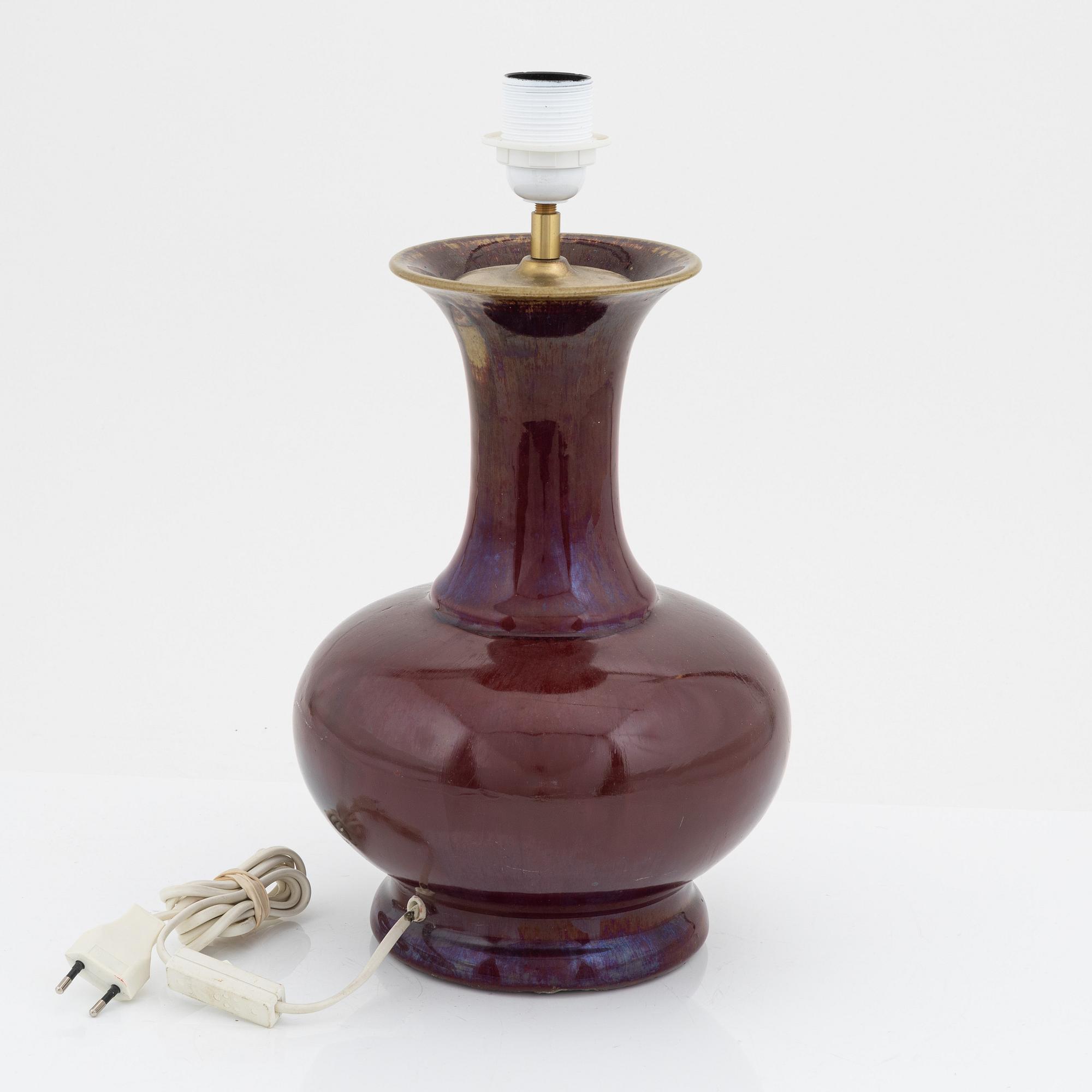 Bordslampa, Kina, 1900-tal.