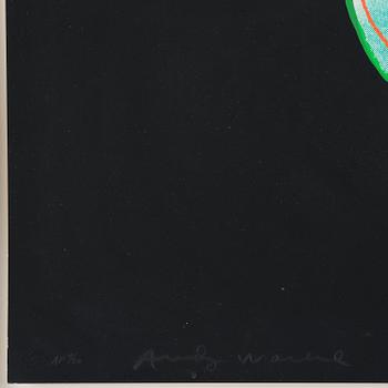 Andy Warhol, "Frölunda Hockey Player".
